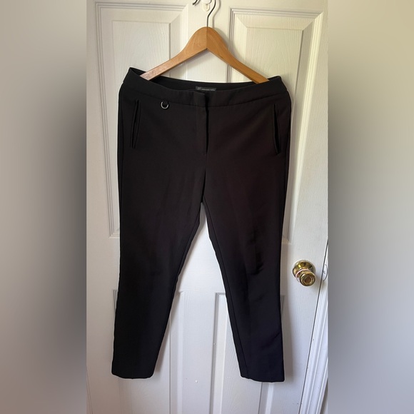 Adrianna Papell Bi Stretch Kate Cropped Pants - Picture 3 of 16